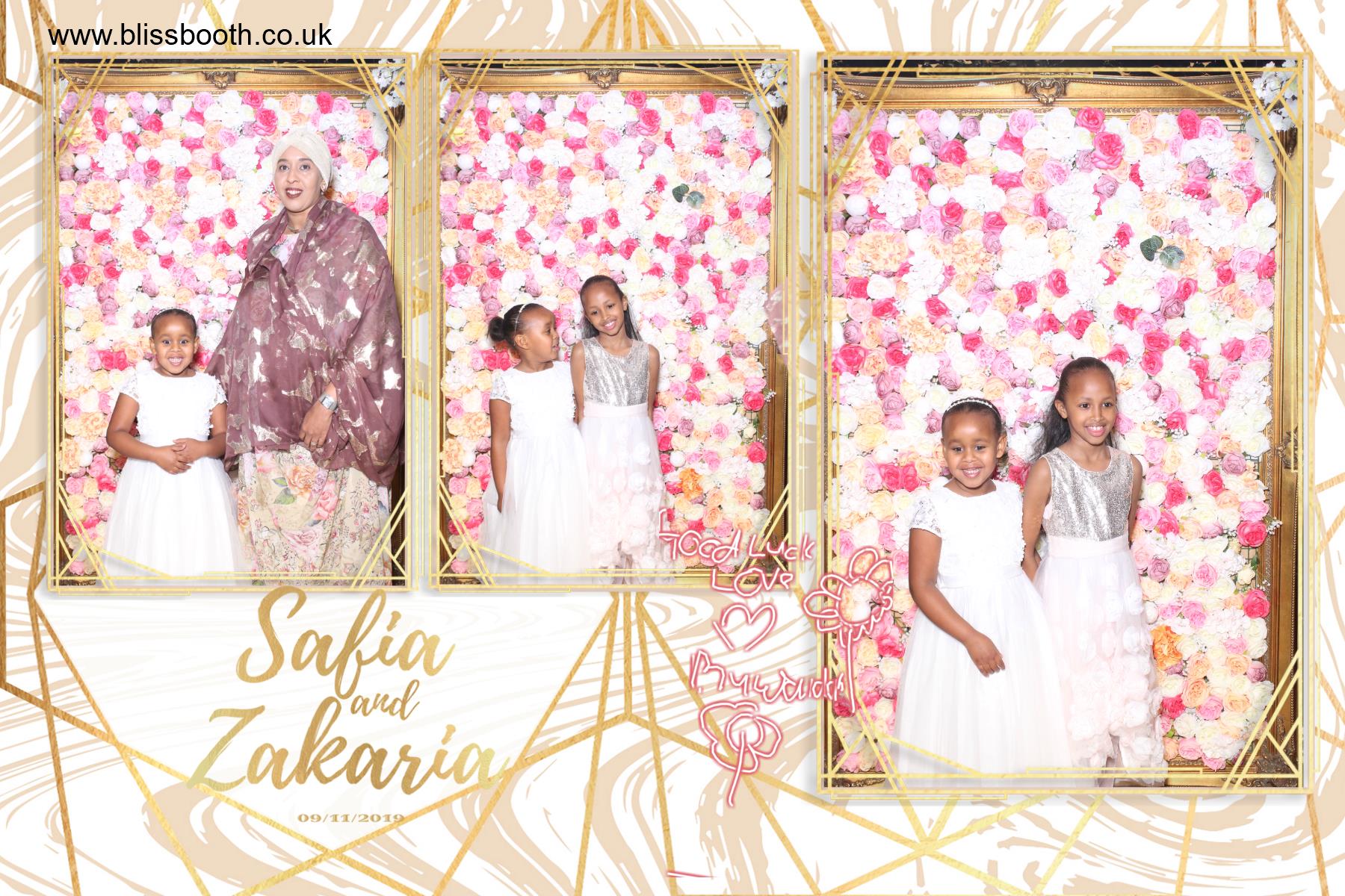 Safia & Zakaria | View more photos from the event at gallery.blissbooth.co.uk/u/BlissBooth/Safia-Zakaria